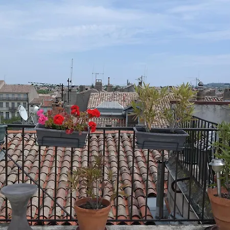 Penthouse Overlooking Place Carnot Carcassonne