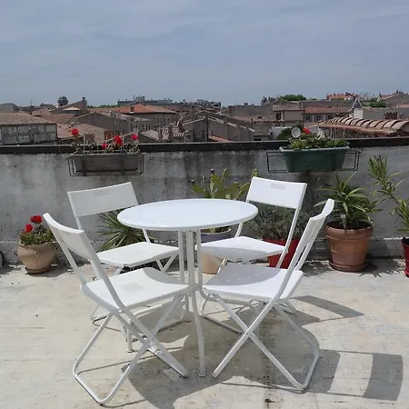 Apartment Penthouse Overlooking Place Carnot Carcassonne